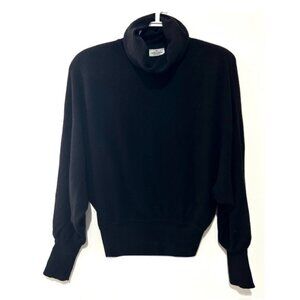 Valentino black cashmere turtleneck sweater size M